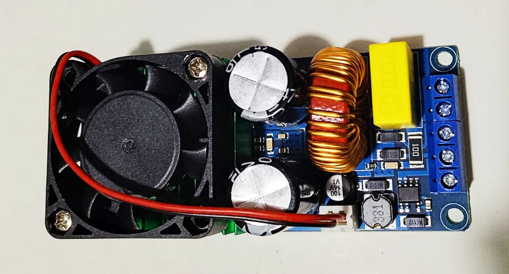 Tarjeta driver amplificador Clase D 300W con 2 MOSFET IRS2092S - Ladelec