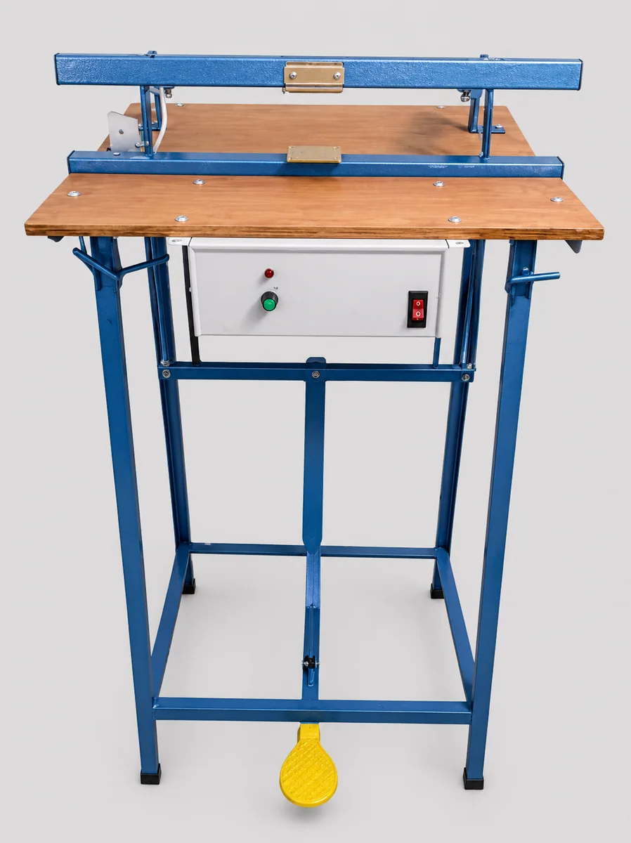 Termoselladora para manijas de bolsas de cambrel, base 50 cms - Ladelec