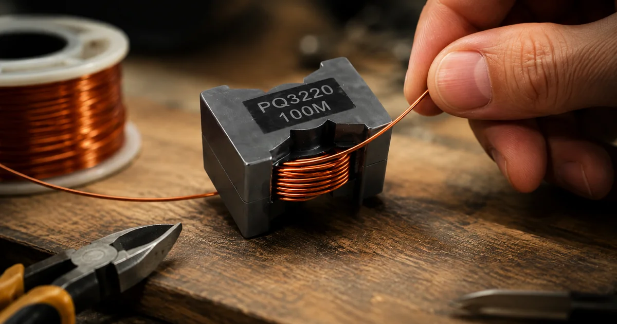 embobinando un inductor para etapa de potencia Clase D