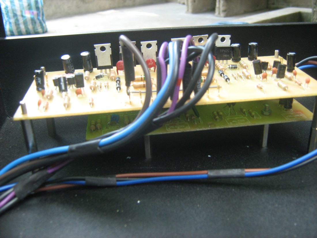 tarjeta stereo